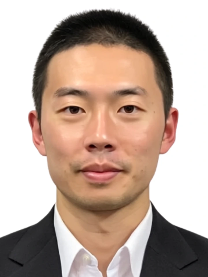 パスポート用証明写真の変換後:パスポート規格準拠の男性